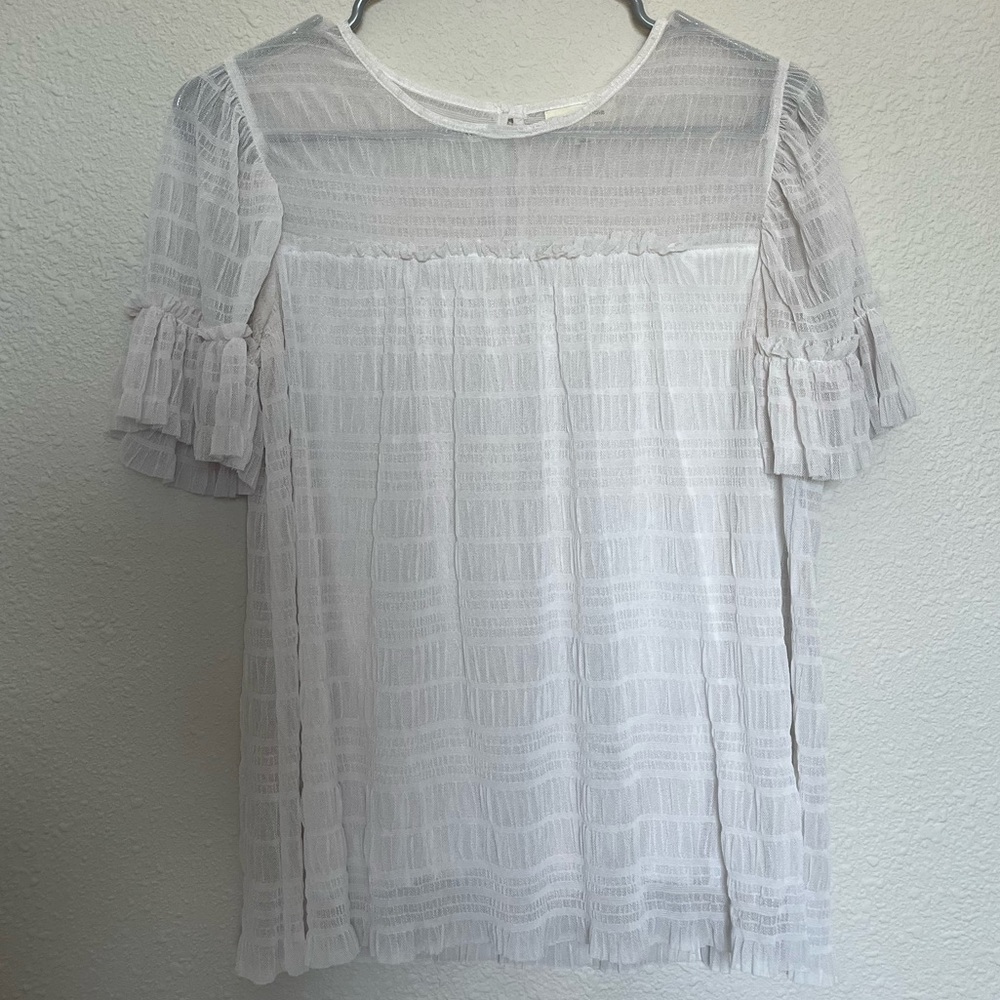 Flowy white blouse